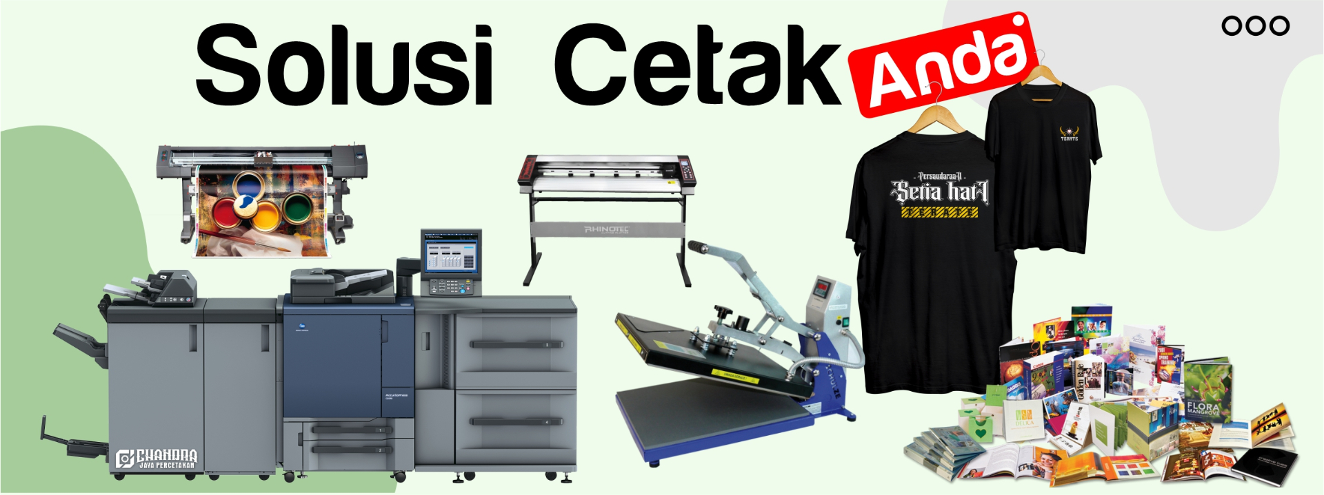 Solusi Cetak Anda - Chandra Percetakan